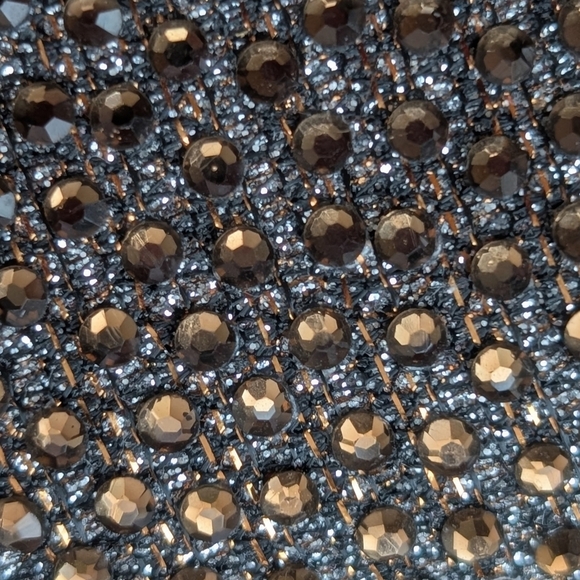 Michael Kors Dorothy Flex Pumps Pointed Toe Star Perforations Metallic Size 10 - Picture 8 of 12